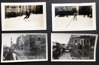 Group of 46 Western Pennsylvania Real Photo Postcards, Most of the St. Patrick's Day Flood, 1936