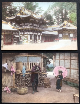 30 colorized photo Postcards of Japan early 1900s-1910s