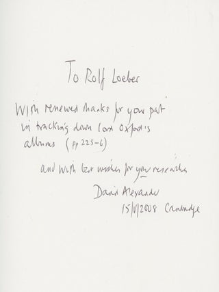 Item #z013607 The Seventieth Volume of the Walpole Society, 2008, Inscribed by Contributor David...