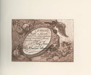 Item #z014041 Certain Sonnets From The Countess of Pembroke's Arcadia, Signed by Illustrator...