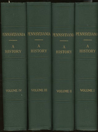 Item #z014110 Pennsylvania, A History, Four Volumes of Five. George P. Donehoo