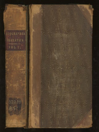 Item #z014289 Biographia Dramatica; Or, A Companion to the Playhouse: Containing Historical and...