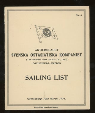 Item #z014585 Aktiebolaget Svenska Ostasiatiska Kompaniet (The Swedish East Asiatic Co. Ltd)...