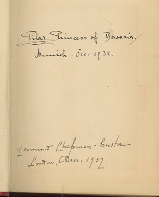 Item #z014683 Don Alfonso XIII, A Study of Monarchy, SIGNED by H. R. H. Princess Pilar of Bavaria...