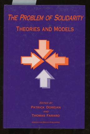 Problem of Solidarity Theories and Models, Thomas Fararo's Copy