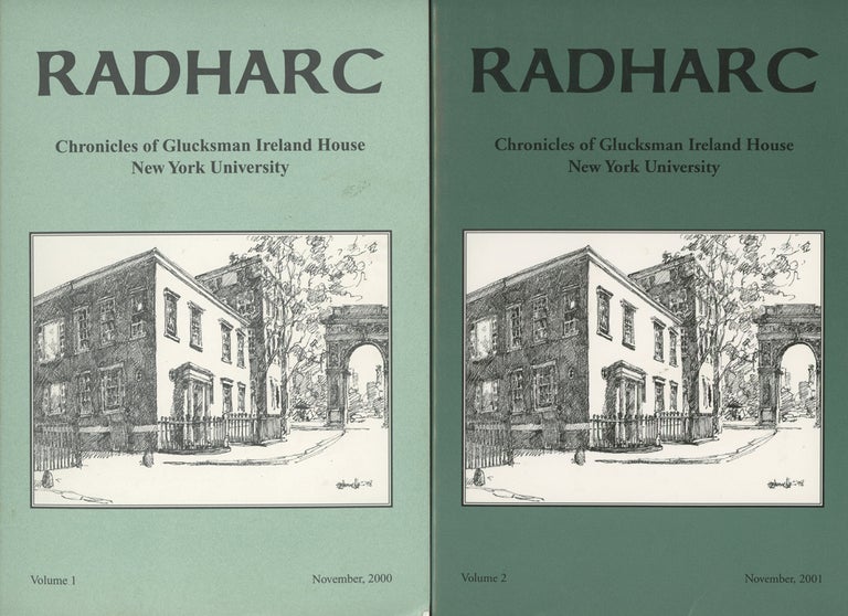 Item #z015027 Radharc, The Chronicles of Glucksman Ireland House at New York University, Two Volumes. Caitlin Quinn.