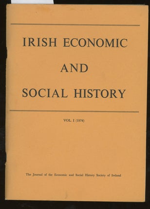 Item #z015114 Irish Economic and Social History, Volumes I-IX. D. Dickson, P. Roebuck