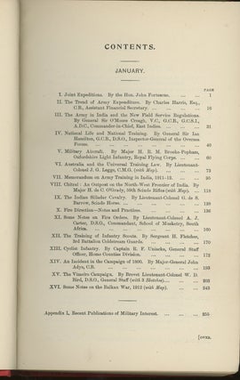 The Army Review, Volume IV, January-April, 1913 (This Volume ONLY)