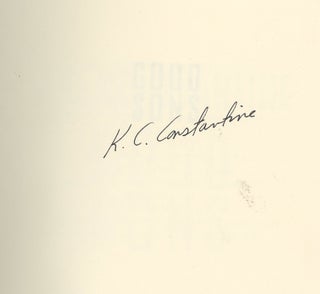 Item #z015133 Good Sons, Signed by K. C. Constantine. K. C. Constantine