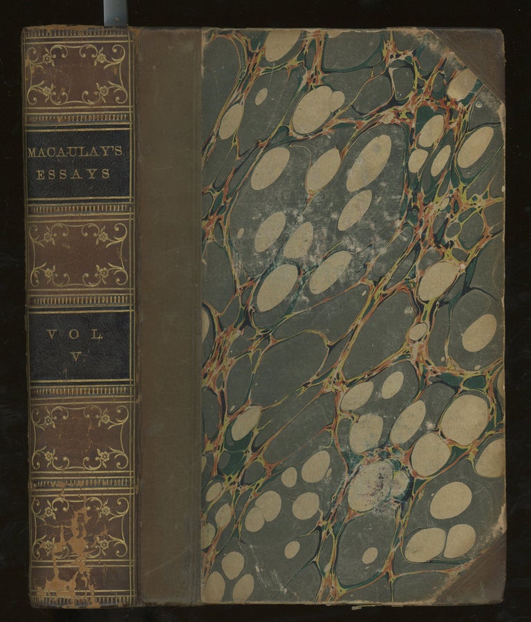 Item #z015183 Critical, Historical and Miscellaneous Essays, With a Memoir and Index, Volume V ONLY. Thomas Babington Macaulay.