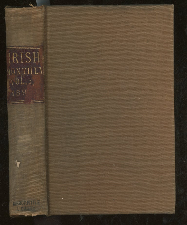 Item #z015219 The Irish Monthly, A Magazine of General Literature, Volume 27, 1899 (This Volume ONLY). Matthew Russell, Pauline von Hugel David Bearne, Rosa Mulholland, Alice Esmonde, William Sutton.