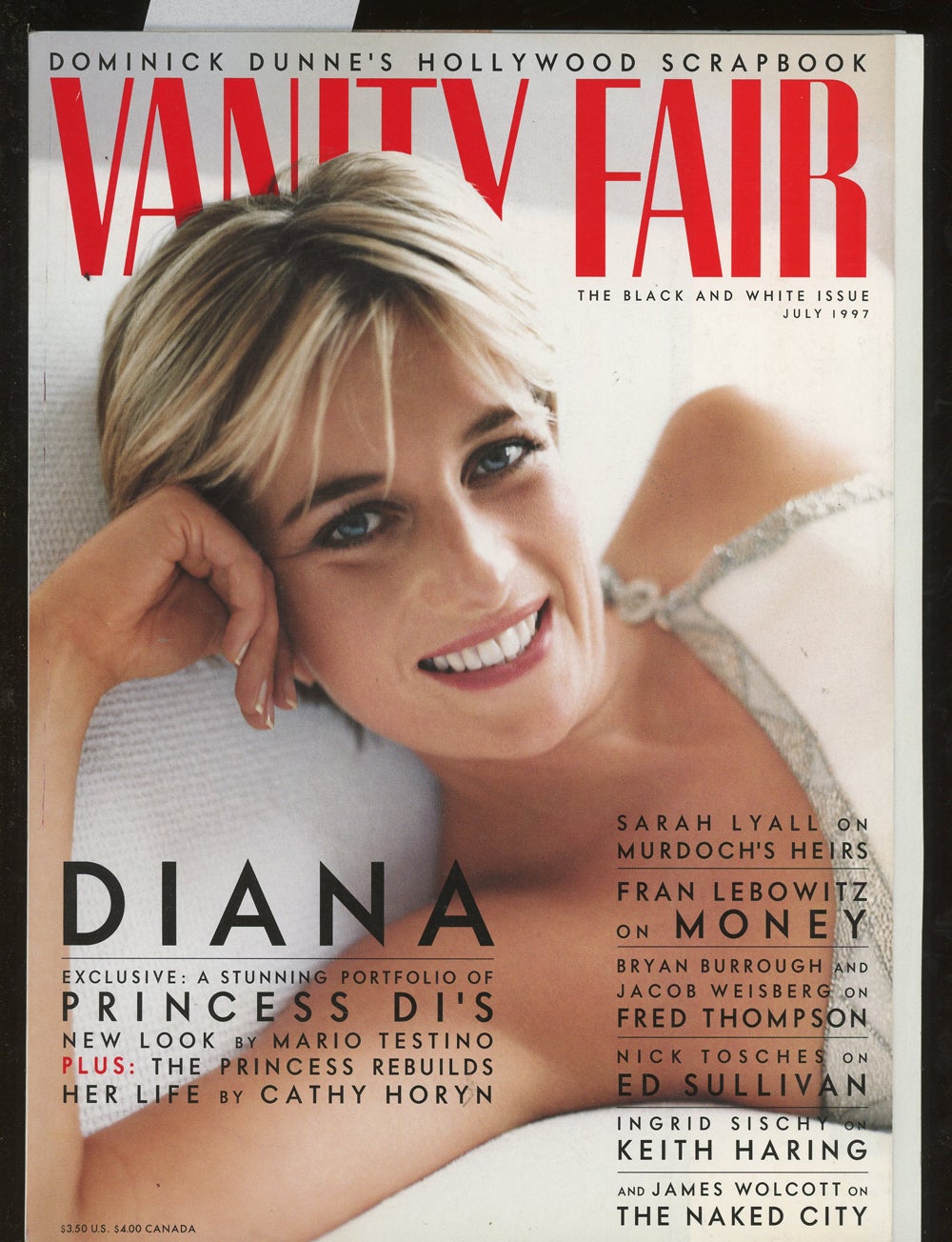 Group on Five Magazines on the Life and Death of Princess Diana, Including  Vanity Fair, July 1997, Newsweek, September 8 and 15 1997, U. S. News,  September 15 1997, and People Weekly, September 15 1997 | Periodicals