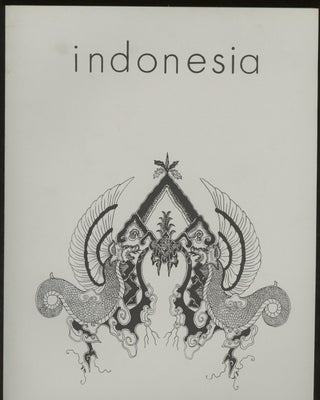 Item #z015678 Indonesia, Journal of the Cornell Southeast Asia Program, The Role of the...