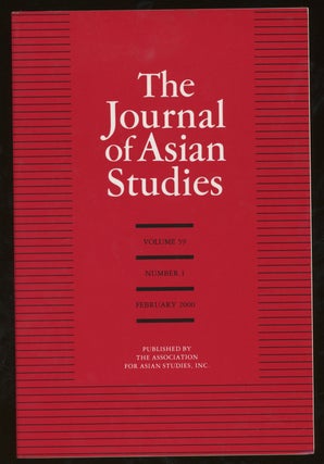 Item #z015683 The Journal of Asian Studies, Volume 59, Number 1, February 2000. Anand A. Yang