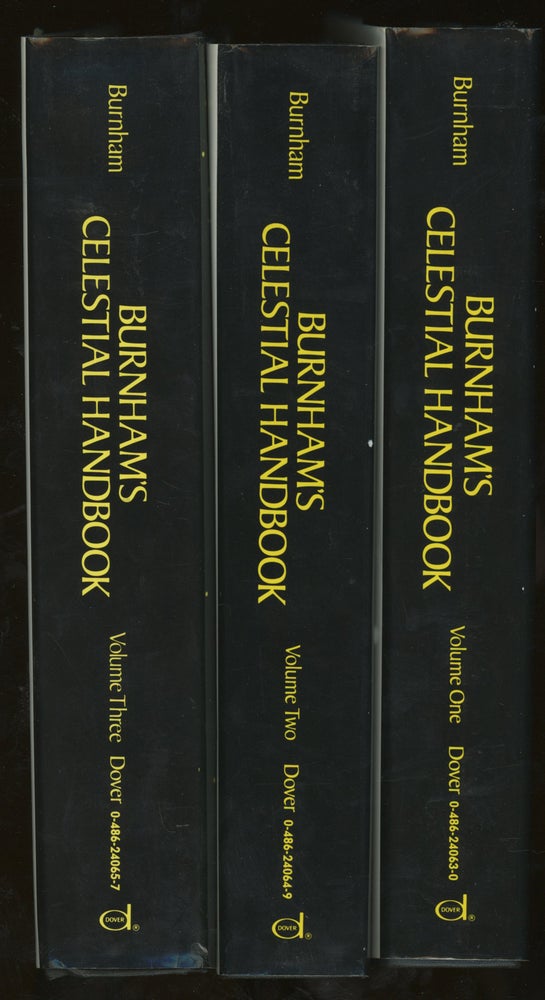 Item #z015762 Burnham's Celestial Handbook, An Observer's Guide to the Universe Beyond the Solar System, Complete in Three Volumes. Robert Burnham.