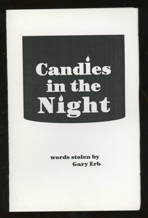 Item #z015798 Candles in the Night, Words Stolen by Gary Erb. Gary Erb