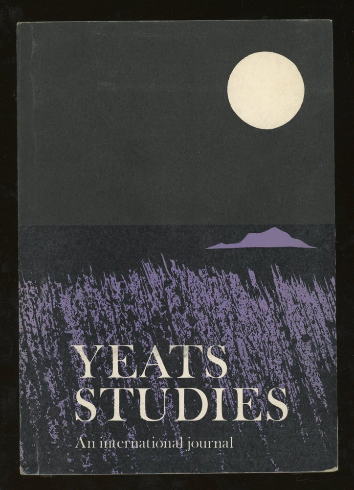 Item #z015833 Yeats Studies, An International Journal, Number 1, 1971, Yeats and the 1890s. Robert O'Driscoll, Lorna Reynolds.