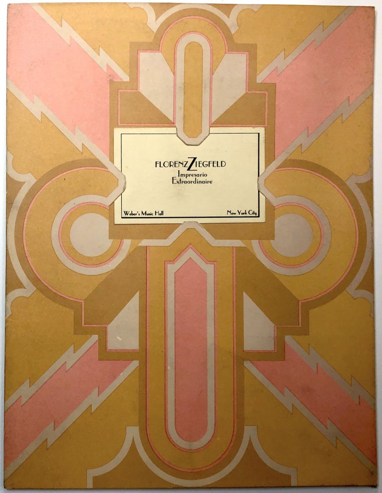 Item #z015909 Florenz Ziegfeld, Union Camp Fine Papers Brochure ft. Follies. Union Camp Fine Papers.