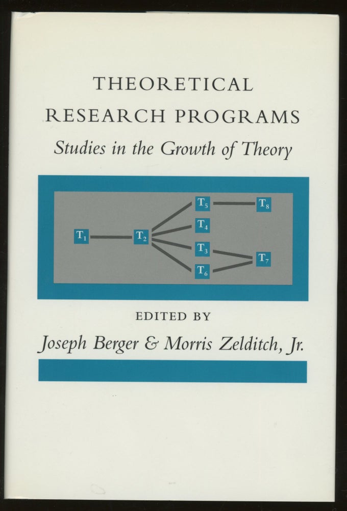 Item #z016021 Theoretical Research Programs: Studies in the Growth of Theory. Joseph Berger, Morris Zelditch.