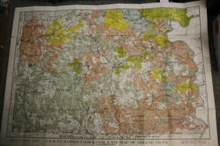Item #z03457 J.R. & J.E. Barnes Farm & Coal Map of Greene Co. PA: Compiled from Coal Surveys &...
