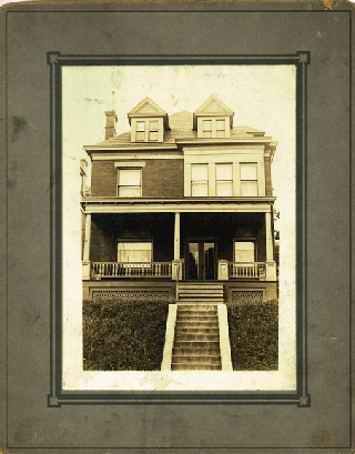 Item #z04445 Photograph of a House on Chislett Street, Pittsburgh, ca. 1910. n/a