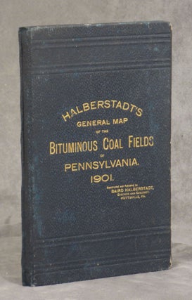 Item #z04477 Halbertstadt's General Map of the Bituminous Coal Fields of Pennsylvania, 1901....