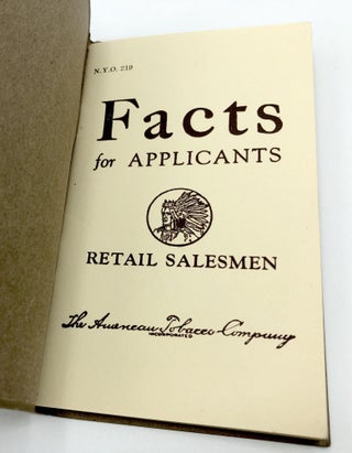 Facts for Applicants, Retail Salesmen