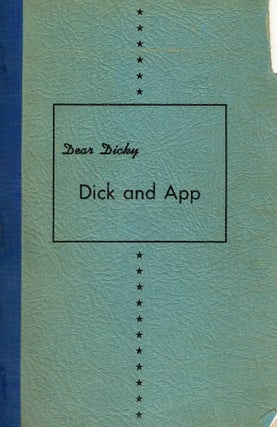 Item #z04821 Dear Dicky: Dick and App. Richard Mather Marshall, John Ashby Marshall