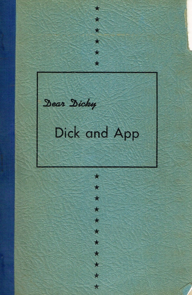 Item #z04821 Dear Dicky: Dick and App. Richard Mather Marshall, John Ashby Marshall.