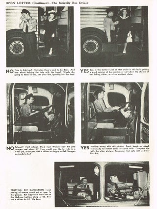 The New, Ten-Unit "Bus Library", including Wartime Maintenance Methods, Shop and Garage Short-Cuts, Maintenance Men's Guide to Conservation, Salvage, and Substitute Materials, Solutions to Wartime Rubber and Fuel Problems, Successful Bus Operating Practices, Practical Bus Management, Bus Industry Buyer's Guide, Detailed Mechanical Specifications Including Late Wartime Models, Ideas for the Bus Traffic Man, and Bus Advertising and Sales Promotion