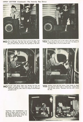 The New, Ten-Unit "Bus Library", including Wartime Maintenance Methods, Shop and Garage Short-Cuts, Maintenance Men's Guide to Conservation, Salvage, and Substitute Materials, Solutions to Wartime Rubber and Fuel Problems, Successful Bus Operating Practices, Practical Bus Management, Bus Industry Buyer's Guide, Detailed Mechanical Specifications Including Late Wartime Models, Ideas for the Bus Traffic Man, and Bus Advertising and Sales Promotion