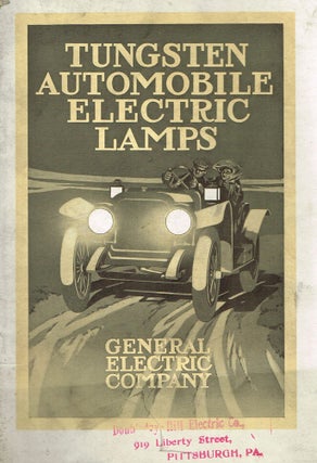 Item #z04923 Tungsten Automobile Electric Lamps. General Electric Company