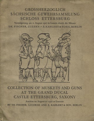 Item #z05318 Grossherzoglich sächsische Gewehrsammlung, Schloss Ettersburg: Versteigerung am 2....