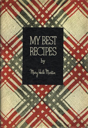 Item #z06492 My Best Recipes. Mary Hale Martin