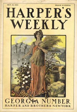 Item #z06617 Harper's Weekly for Saturday, October 10, 1903. George Harvey
