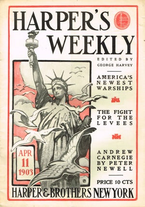 Item #z06618 Harper's Weekly for Saturday, April 11, 1903. George Harvey