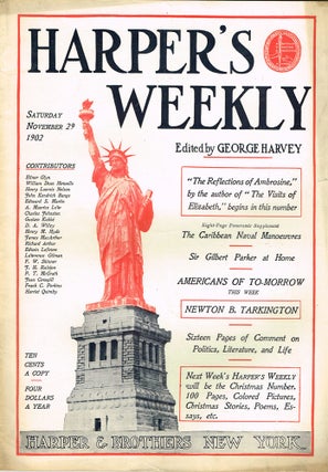Item #z06626 Harper's Weekly for Saturday, August 16, 1902. George Harvey