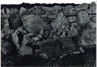 Item #z06683F "Irish Megalith," Original photograph by Paul Caponigro, with test print. Paul...