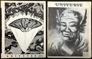 Item #z07792 Universe Issues 1 & 2 (October 1973 and February 1974). Joel Fischer, Debra Fischer...
