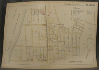 Item #z07877 Plat Map of Pittsburgh, Including Parts of Greenfield. Pittsburgh Maps, Greenfield