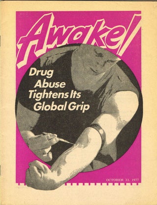 Item #z08005 Awake! Volume 58, Number 20 (October 22, 1977): Drug Abuse Tightens Its Global Grip....