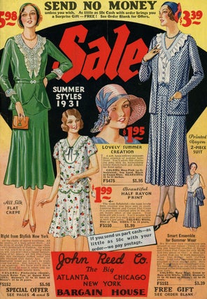 Item #z08207 1931 Clothing Catalogue for John Reed Company, The Big Bargain House. John Reed Co