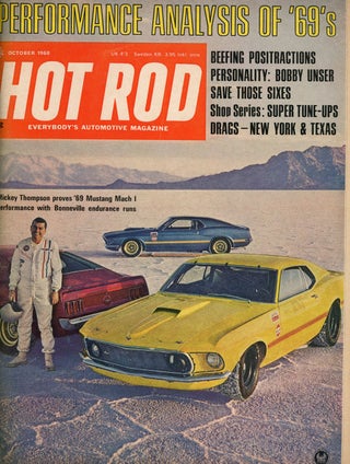 Twenty Eight Issues of Hot Rod Magazine from the 60s and 70s