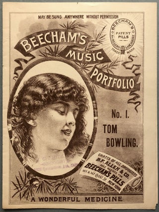Item #z08472 Beecham's Music Portfolio, Number I: Tom Bowling, Advertisement for Beecham's Pills....