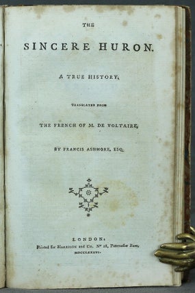 Bound Volume of Tales, Including Almoran and Hamet, Solyman and Almena, the Sincere Huron, Zadig or the Book of Fate, The History of Jonathan Wild the Great, with the Celebrated Political Letters of Somers to the Right Honorable Mr. Douglas, Secretary to the Lord Lieutenant; Accompanied with the Replies of Probus and Maynard, and the Rejoinders by Somers, signed by 'Maynard' or Dublin Barrister John Kells
