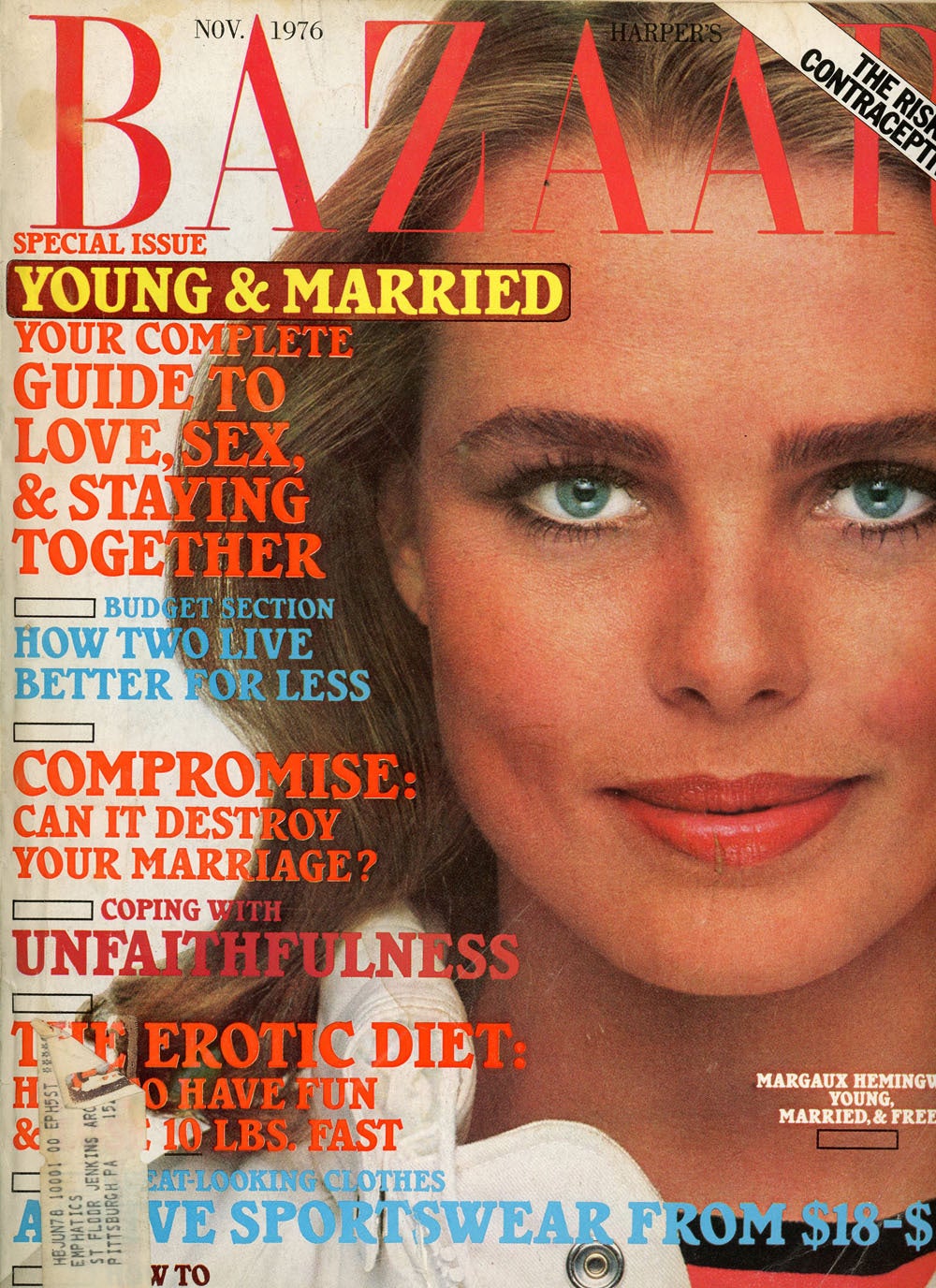 Three Issues of Harper's Bazaar, Including December 1975, March