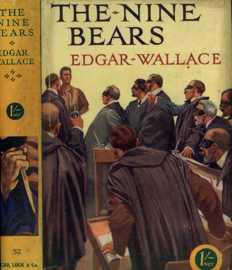 Item #z09098 The Nine Bears. Edgar Wallace.