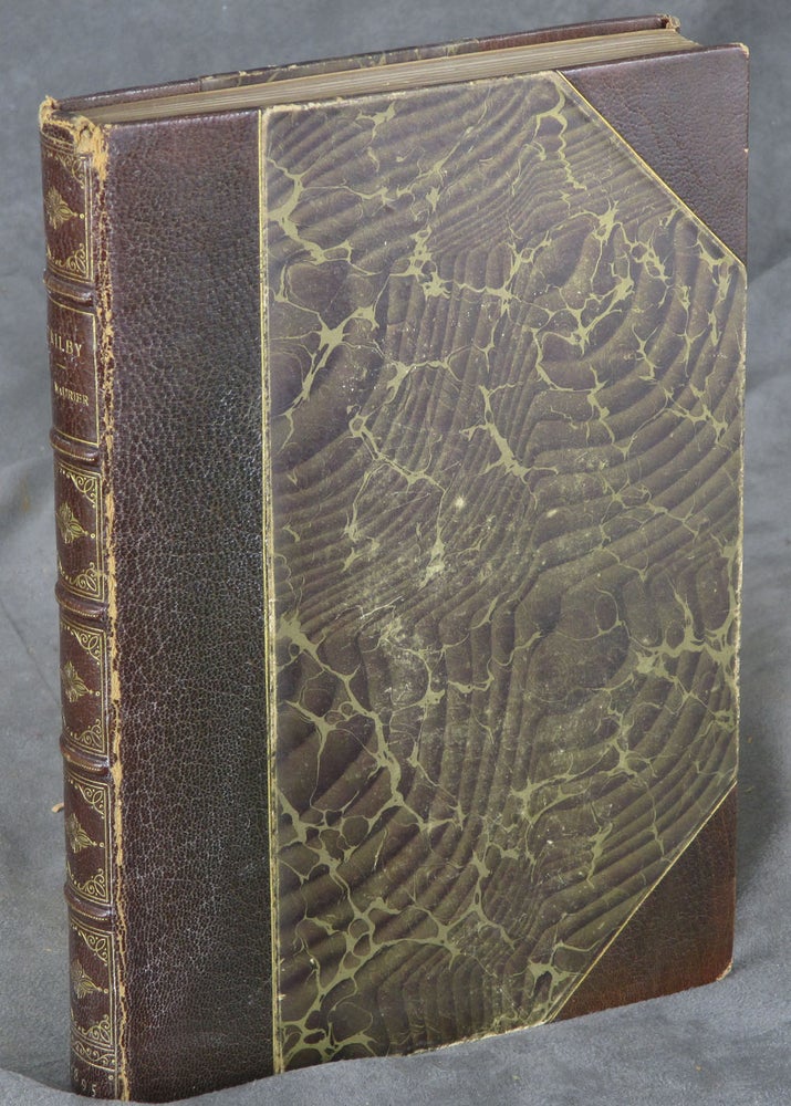 Item #z09664 Trilby, A Novel, with Two Notes Signed by George Du Maurier and Additional Material. George Du Maurier.